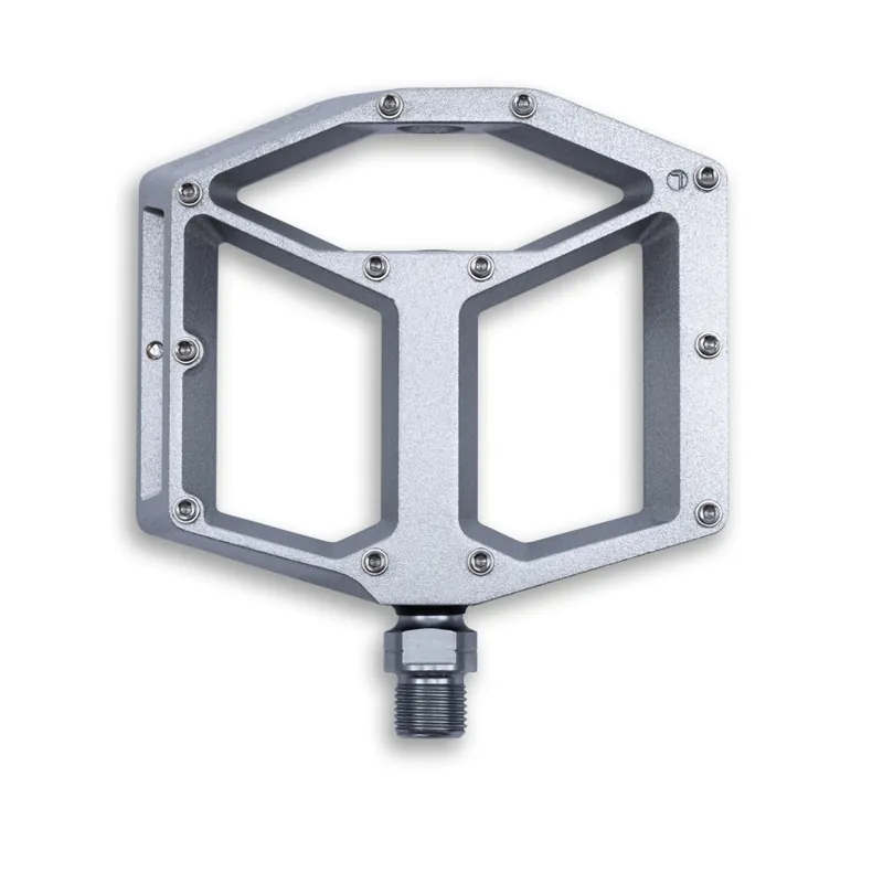 Cube Acid A3-ZP R Flat MTB Pedals - Silver