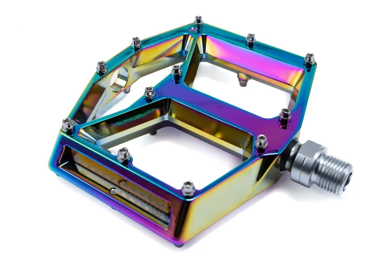 Cube Acid Pedals A3-ZP R Flat MTB Pedals - Oil Slick-1