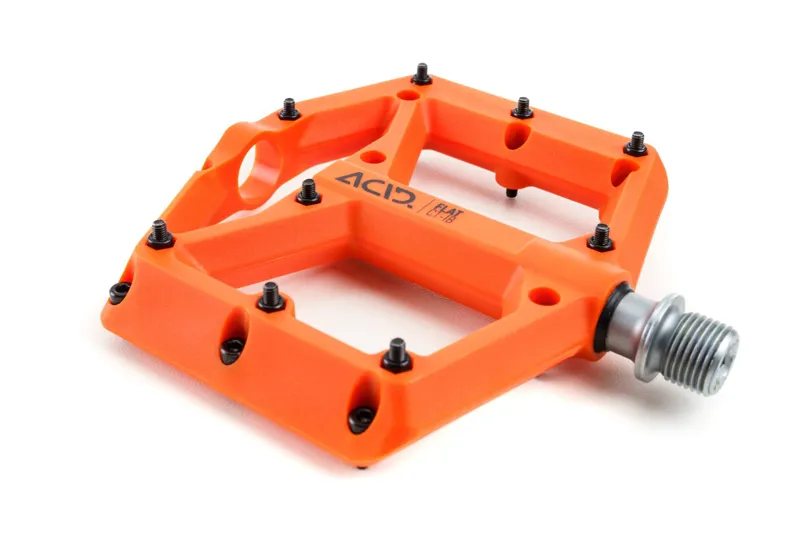 Cube Acid C1-IB Flat MTB Pedals - Orange-2