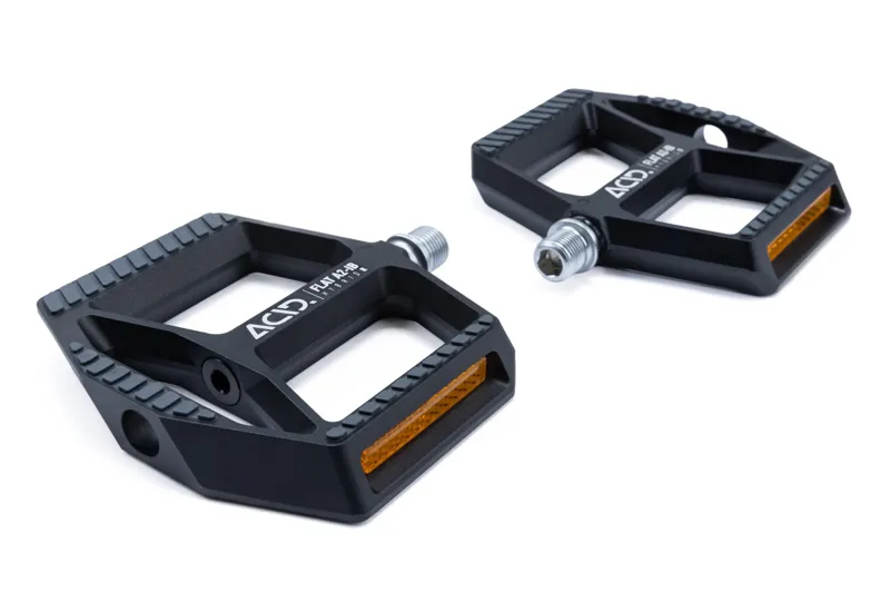 Cube Acid A2-IB Hybrid R Flat MTB Pedals - Black-2