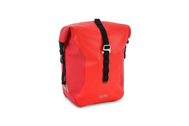 Cube Acid Travlr Pro 15L Pannier Bag - Flame/Black