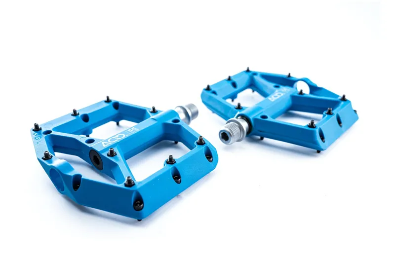 Cube Acid C1-IB Flat MTB Pedals - Blue-1
