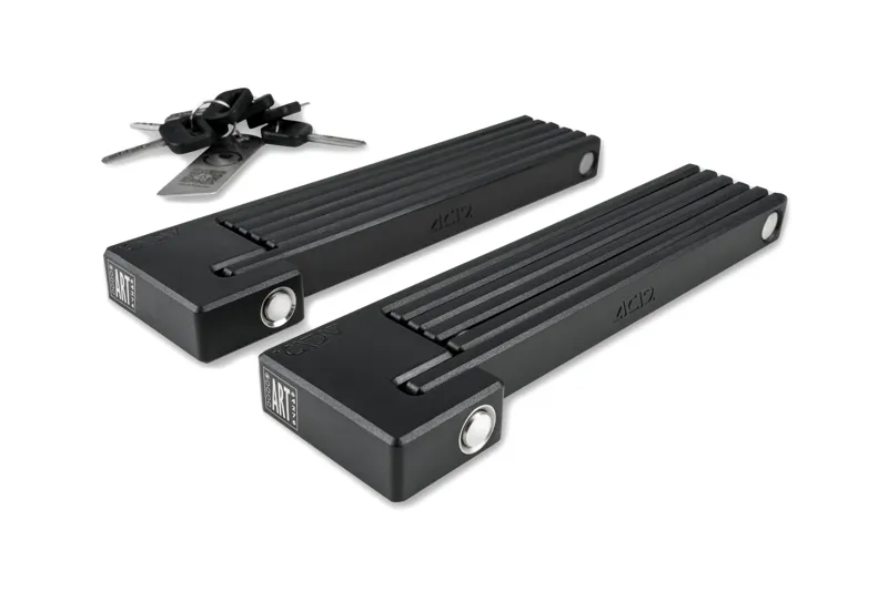 Cube Acid Rigid 100 Pure Art1 Folding Lock Twin Pack - Black