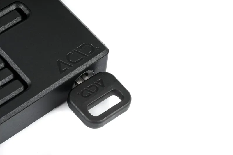 Cube Acid Rigid 100 Pure Art1 Folding Lock - Black-2