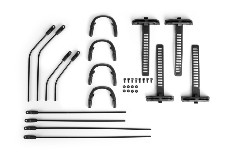 Cube Acid Race 28 Inch Mudguard Set - Black-1