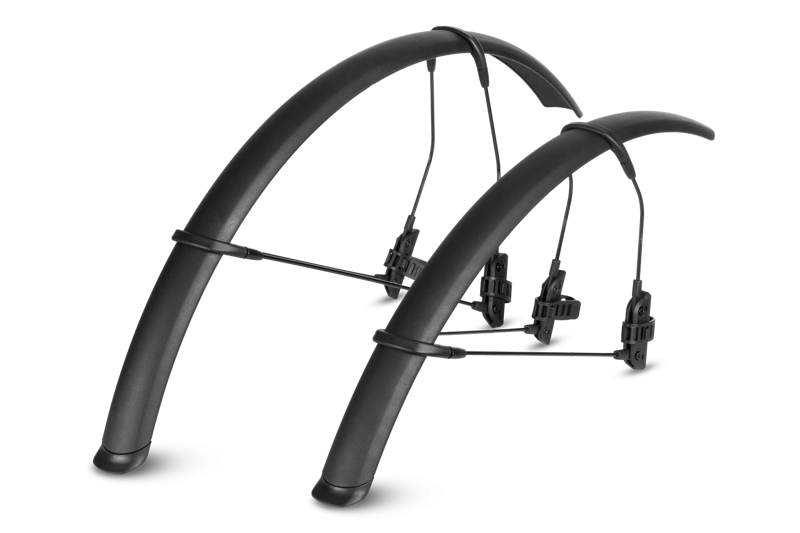 Cube Acid Race 28 Inch Mudguard Set - Black