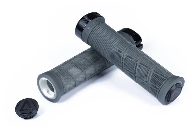 Cube Acid Disrupt MTB Grips - Translucent Black-1