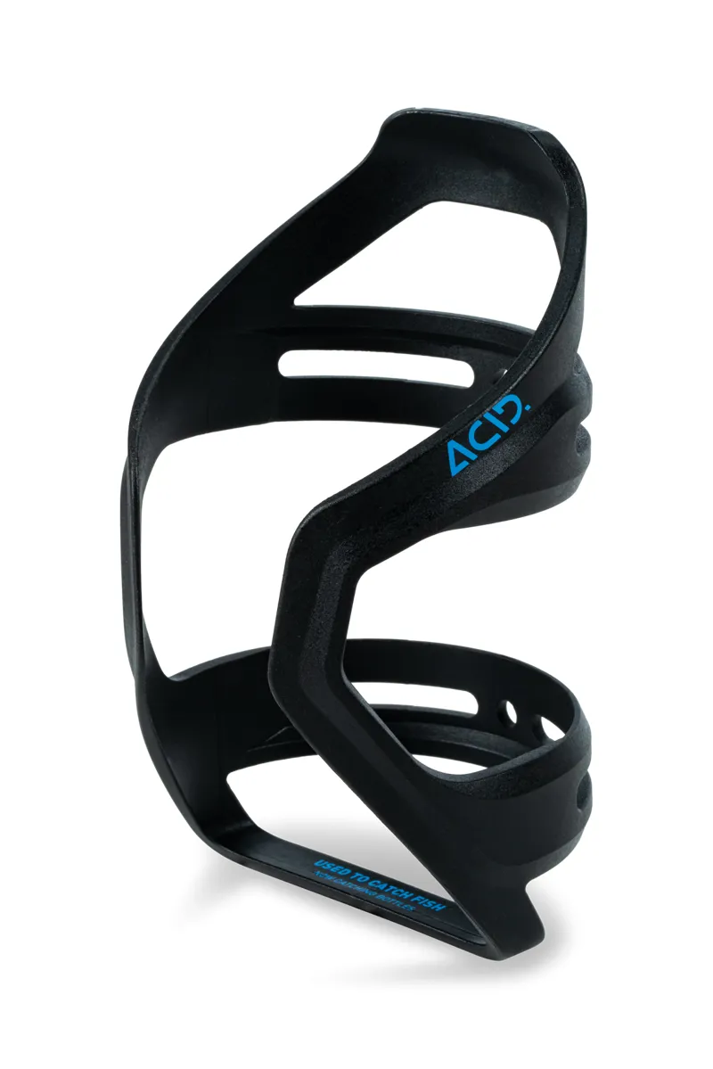 Cube Acid Universal Bottle Cage - Black/Blue