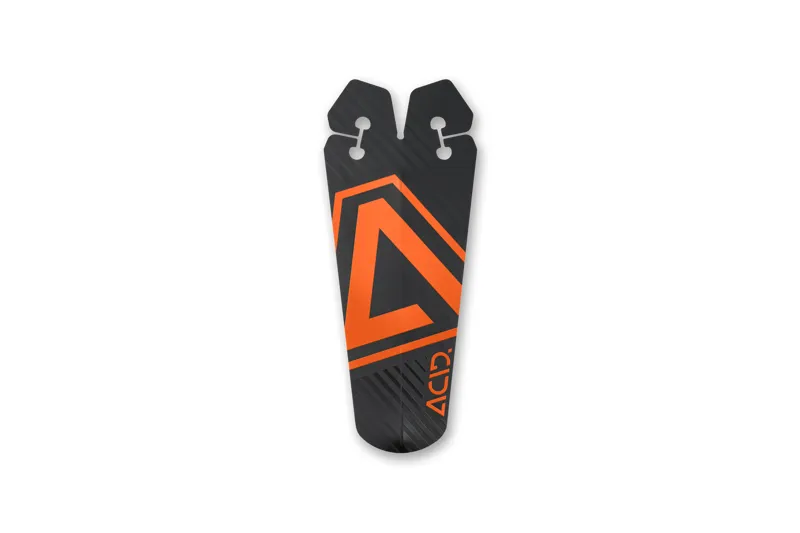 Cube Acid Splash Rear Mudguard - Black/Orange