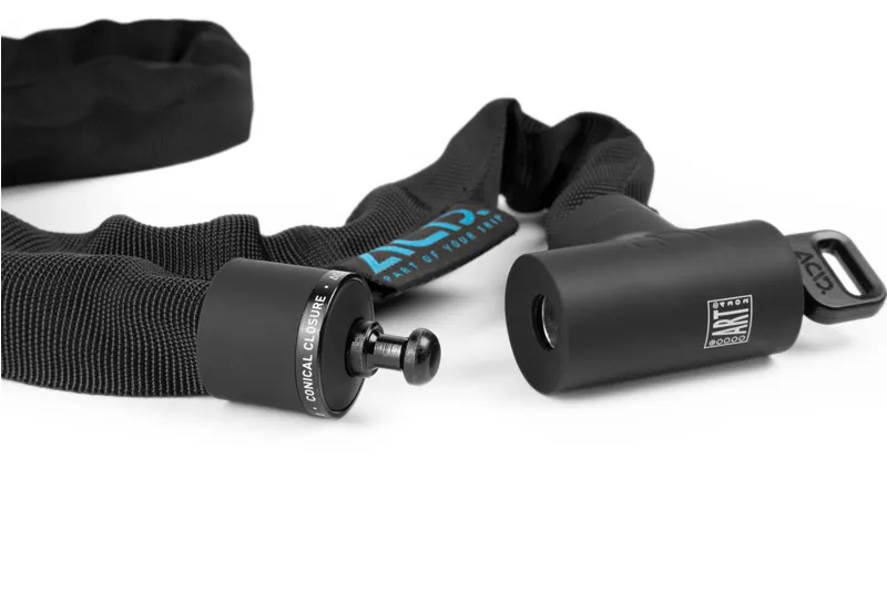 Cube Acid Solid K120 Chain Lock - Black-1