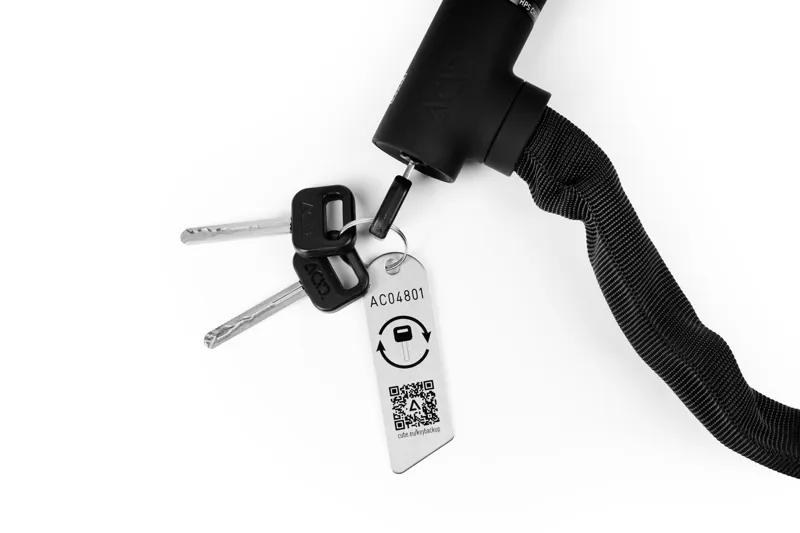 Cube Acid Solid K120 Chain Lock - Black-2