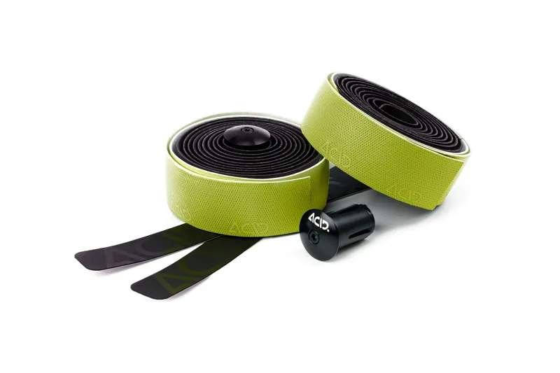 Cube Acid CC 3.5 CMPT Bar Tape - Black/Neon Yellow