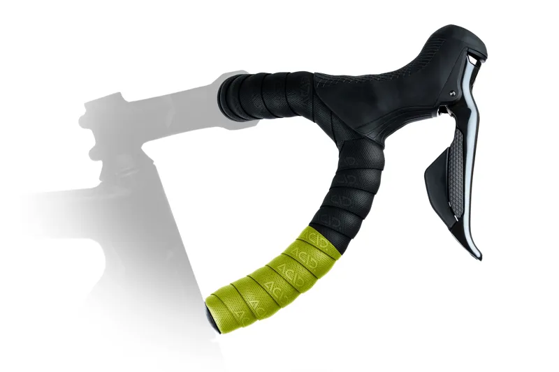 Cube Acid CC 3.5 CMPT Bar Tape - Black/Neon Yellow-1