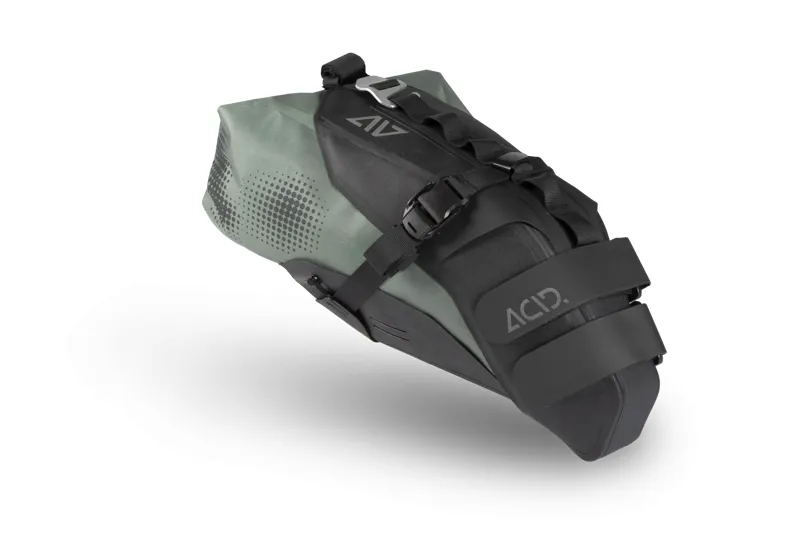 Cube Acid Pack Pro 11L Saddle Bag - Black/Green
