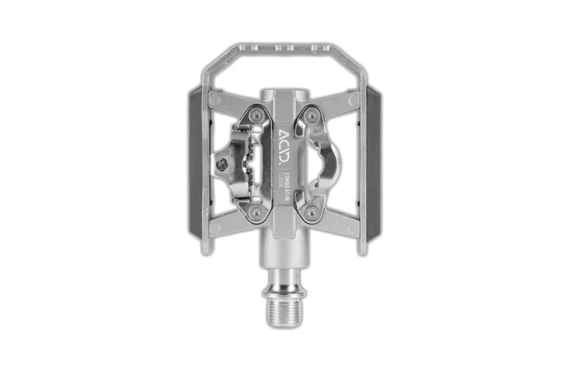 Cube Acid Combo A7-IB Classic MTB Pedals - Silver
