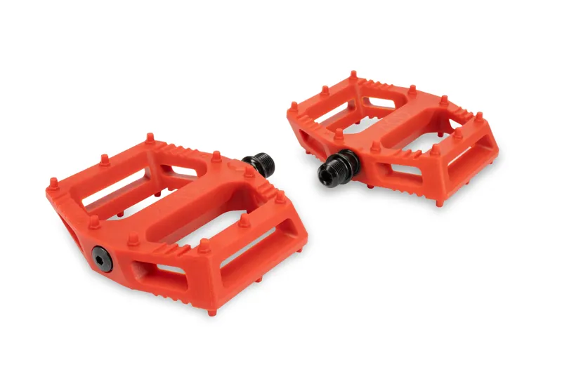 Cube Acid C6-ZP Flat MTB Pedals - Orange-1