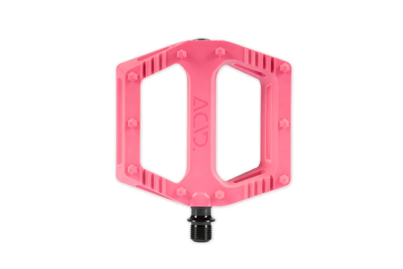 Cube Acid C6-ZP Flat MTB Pedals - Pink