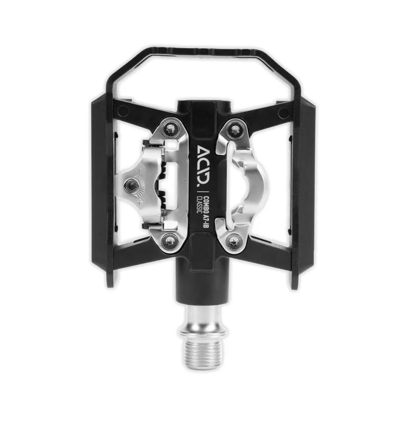 Cube Acid Combo A7-IB Classic MTB Pedals - Black