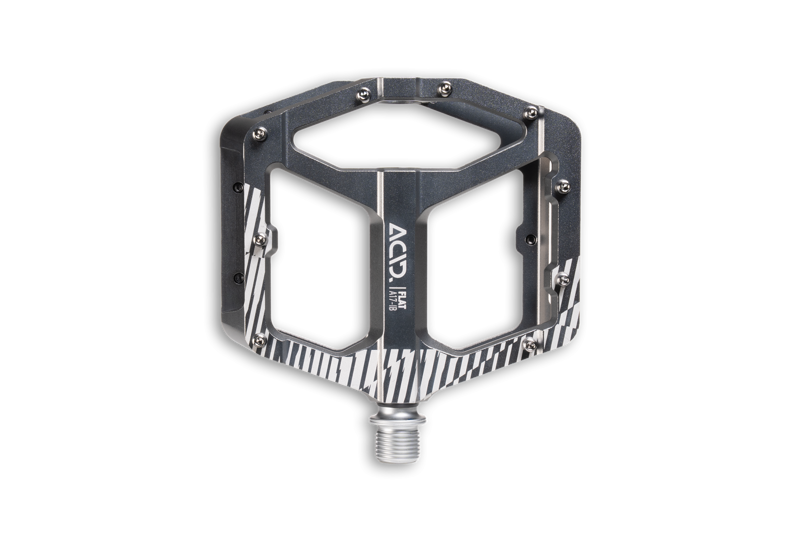 Cube Acid A17-IB Flat MTB Pedals - Silver