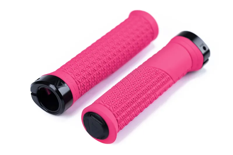 Cube Acid Icon Pro MTB Grips - Neon Pink