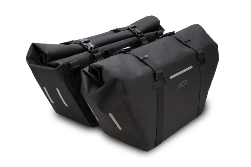 Cube Acid Pro 45/2 Longtail Pannier Bags - Black