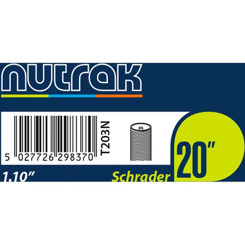 Nutrak Inner Tube - 20 x 1.1 inch - Schrader