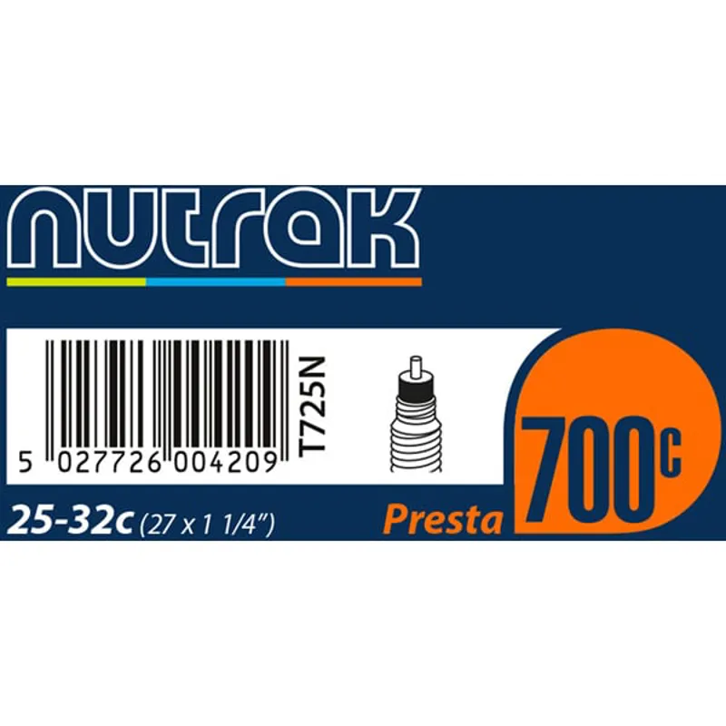 Nutrak Inner Tube - 700 x 25 - 32c - Presta