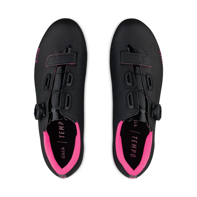 Fizik R5 Tempo Overcurve Road Shoes - Black/Pink-1