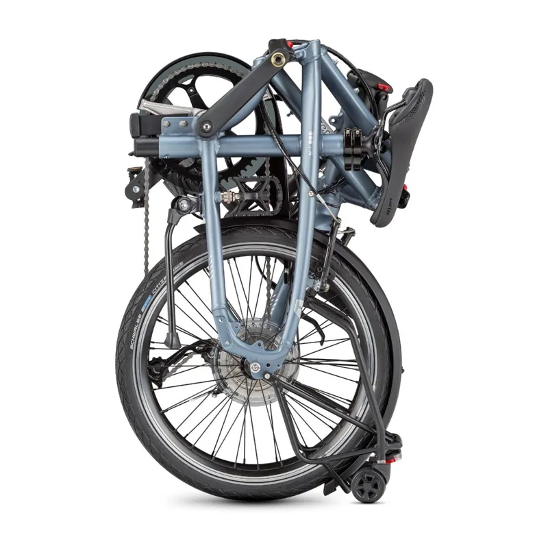 Tern BYB P8 20w Folding Bike - Matte Blue-11