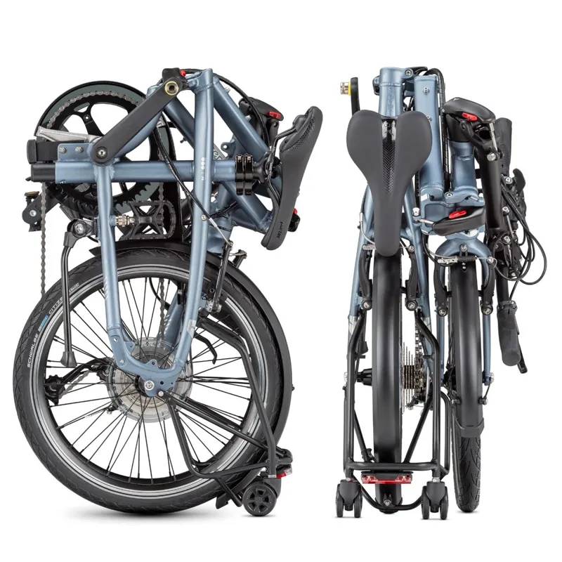 Tern BYB P8 20w Folding Bike - Matte Blue-12