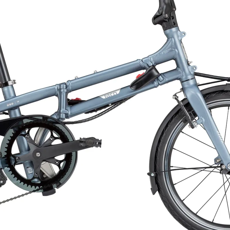 Tern BYB P8 20w Folding Bike - Matte Blue-7