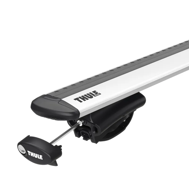 Thule Oversize Rail Roof Bar Foot Pack - Black-2