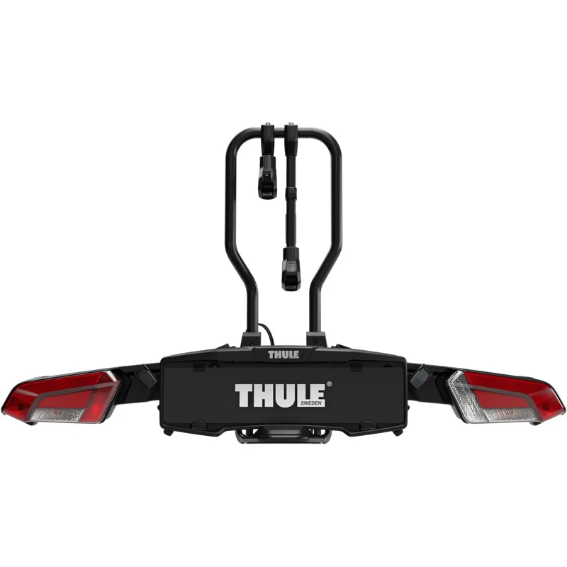 Thule EasyFold 3 2 Bike AcuTight 13-pin Towball Bike Carrier - Black/Silver-1