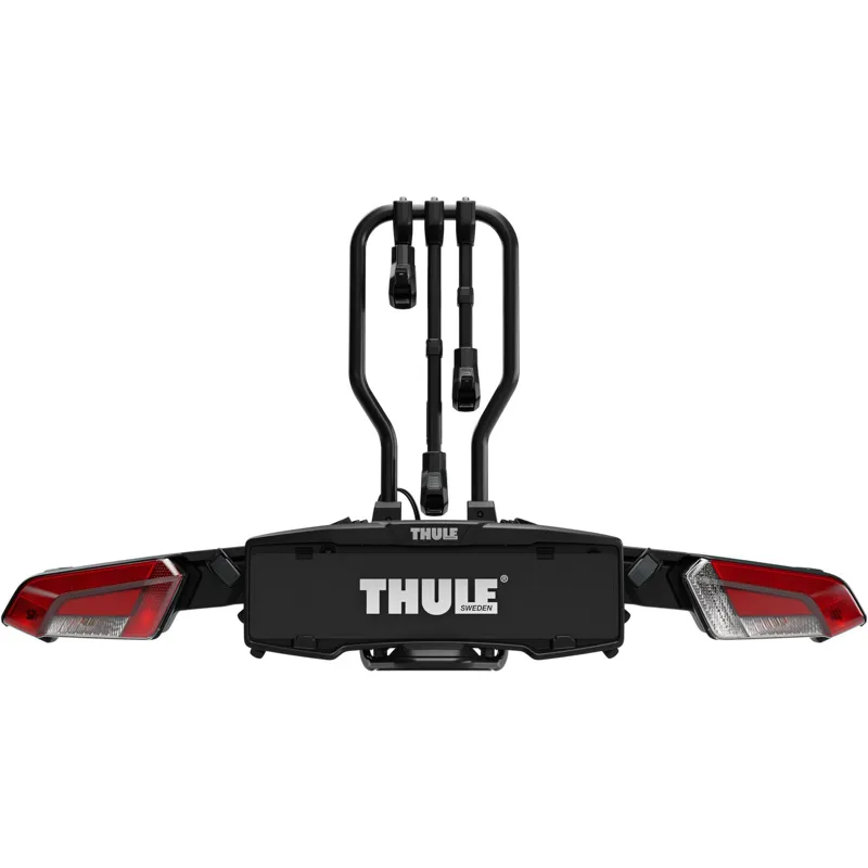 Thule EasyFold 3 3 Bike AcuTight 13-pin Towball Bike Carrier - Black/Silver-1