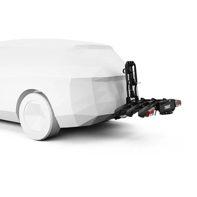 Thule EasyFold 3 3 Bike AcuTight 13-pin Towball Bike Carrier - Black/Silver-3