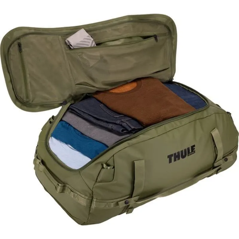 Thule Chasm Duffel Bag - 90 Litre - Olivine Green-4