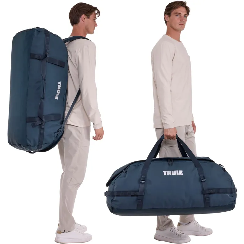 Thule Chasm Recycled Duffel Bag - 130 Litre - Darkest Blue-12