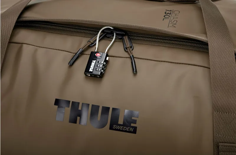 Thule Chasm Recycled Duffle Bag - 130 Litre - Deep Khaki-11