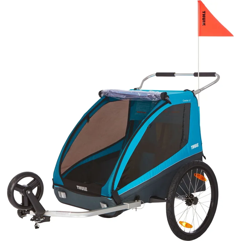 Thule Coaster XT 2-Seat Child Trailer - Blue-2