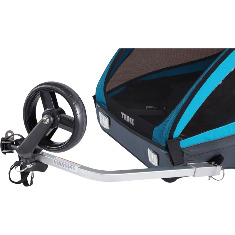 Thule Coaster XT 2-Seat Child Trailer - Blue-4