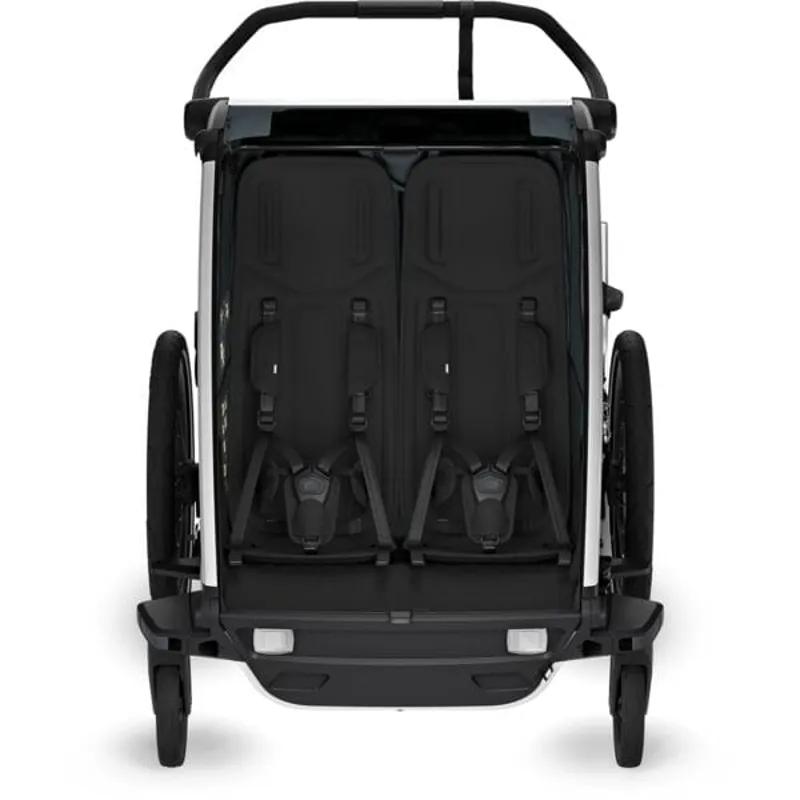 Thule Chariot Cross 2 Double Child Carrier - Slate Grey-1