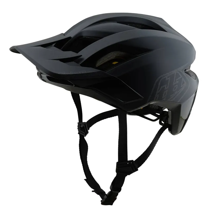 Troy Lee Designs Flowline MIPS Youth Helmet - Point Black/Charcoal