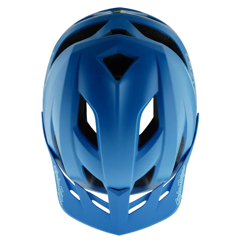 Troy Lee Designs Flowline Mips MTB Helmet - Point Cobalt/Blue-3