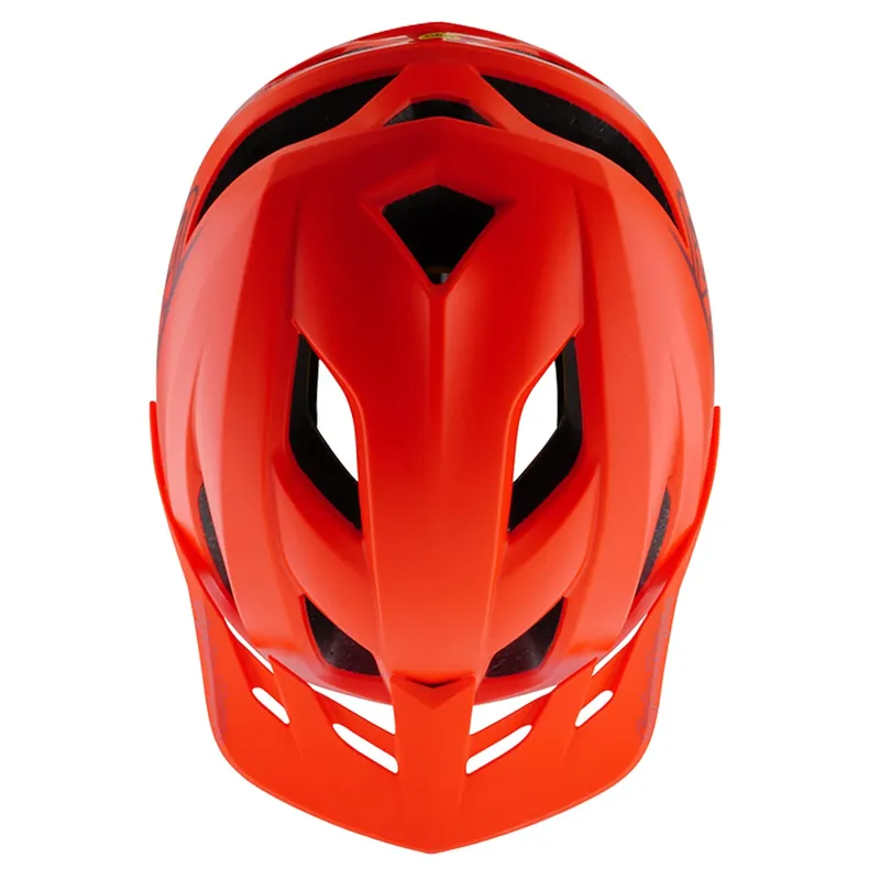 Troy Lee Designs Flowline Mips MTB Helmet - Point Infra Red-3