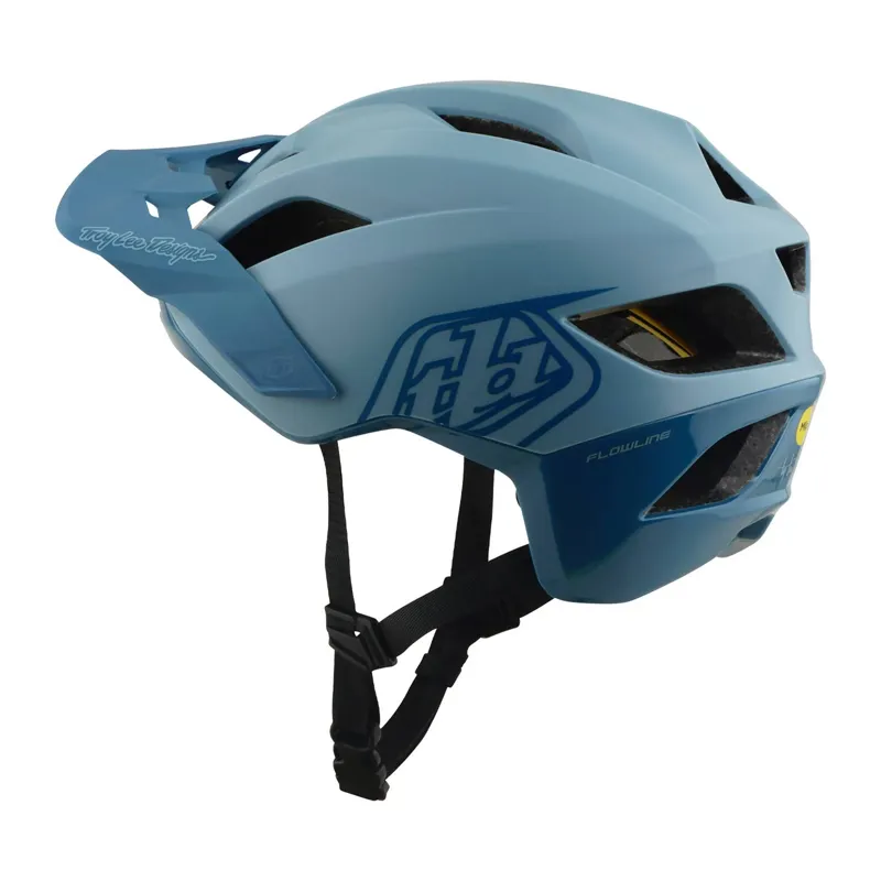 Troy Lee Designs Flowline MIPS MTB Helmet - Point Dawn Blue/Sapphire-4