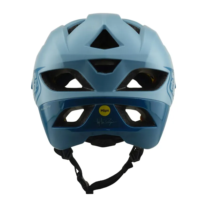 Troy Lee Designs Flowline MIPS MTB Helmet - Point Dawn Blue/Sapphire-6