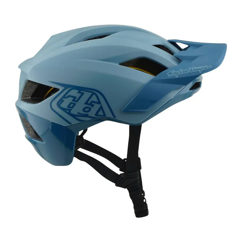 Troy Lee Designs Flowline MIPS MTB Helmet - Point Dawn Blue/Sapphire-3
