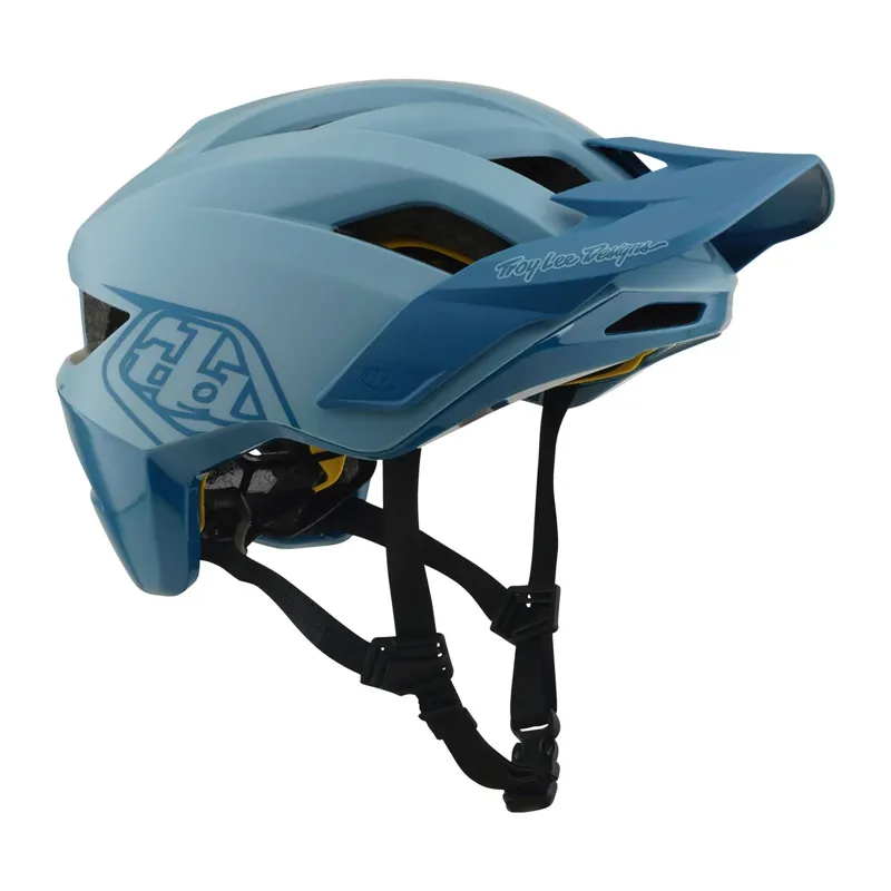 Troy Lee Designs Flowline MIPS MTB Helmet - Point Dawn Blue/Sapphire-1