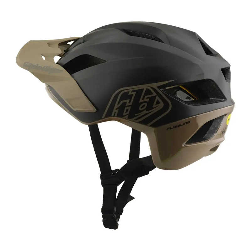 Troy Lee Designs Flowline MIPS MTB Helmet - Point Charcoal/Timber-4