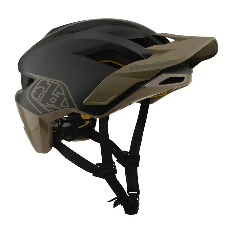 Troy Lee Designs Flowline MIPS MTB Helmet - Point Charcoal/Timber-1